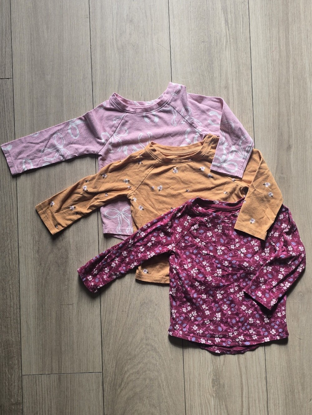 Cat & Jack Toddler Long-Sleeve Shirt Bundle Size 18m
